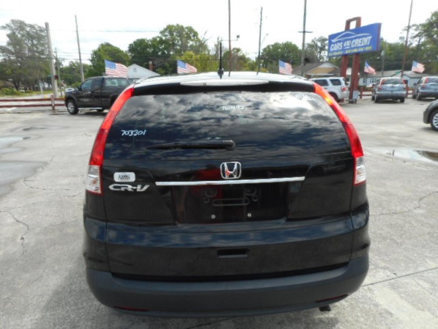 2013 BLACK HONDA CR-V EX (3CZRM3H59DG) , located at 1200 Cassat Avenue, Jacksonville, FL, 32205, (904) 695-1885, 30.302404, -81.731033 - Photo#5